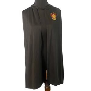 Harry Potter Gryffindor Hooded Cloak Cape Robe Wizarding World Kids Youth OS
